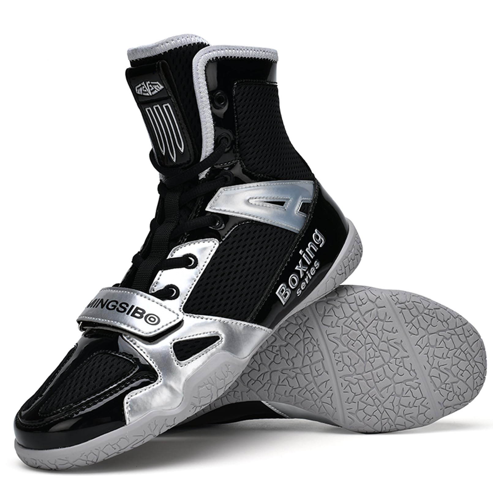 Boxschuhe Herren Wrestling Schuhe Combat Boxers Trainer Atmungsaktiv Boxen Kampfsport Schuhe athletik Fitnesschuhe Bodybuilding