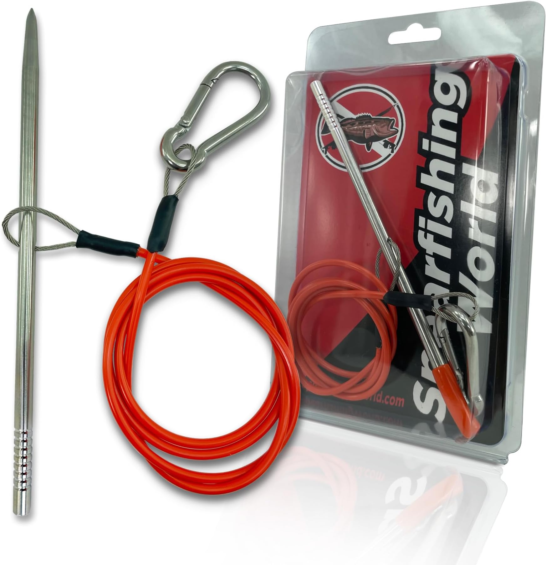 Spearfishingworld Coated Wire Fish Stringer
