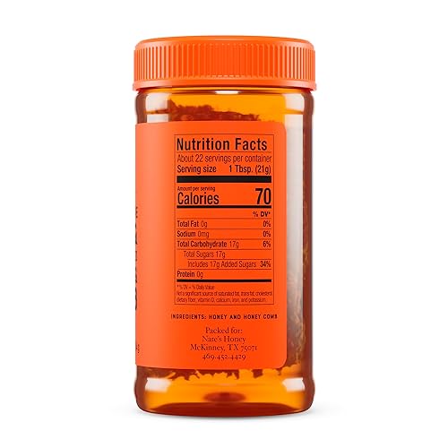 Miniatura 2 de Nate's - Miel y peine 100% pura cruda y sin filtrar - Tarro de 16 onzas