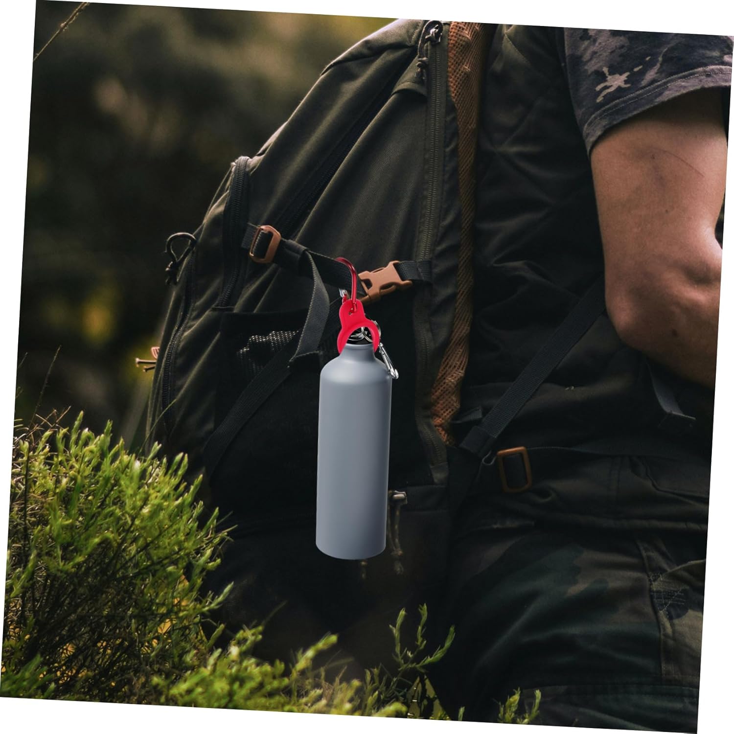 BESPORTBLE Kettle Buckle Carabiner Leak Proof Water Bottle Machine Water Bottle Lanyard Sports Water Bottles Water