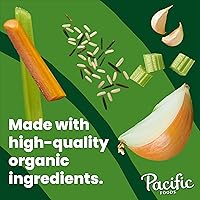 Vista 3 de Pacific Foods, Sopa de pollo con arroz salvaje bajo en sodio orgánico, 16.3 onzas