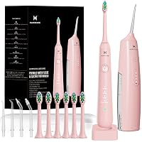 Idropulsore e Spazzolino Elettrico 2 in 1 – Kit Pulizia Orale: Irrigatore Portatile