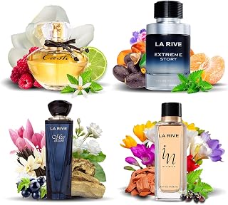 Kit 4 Perfumes Importados La Rive Masculino e Feminino