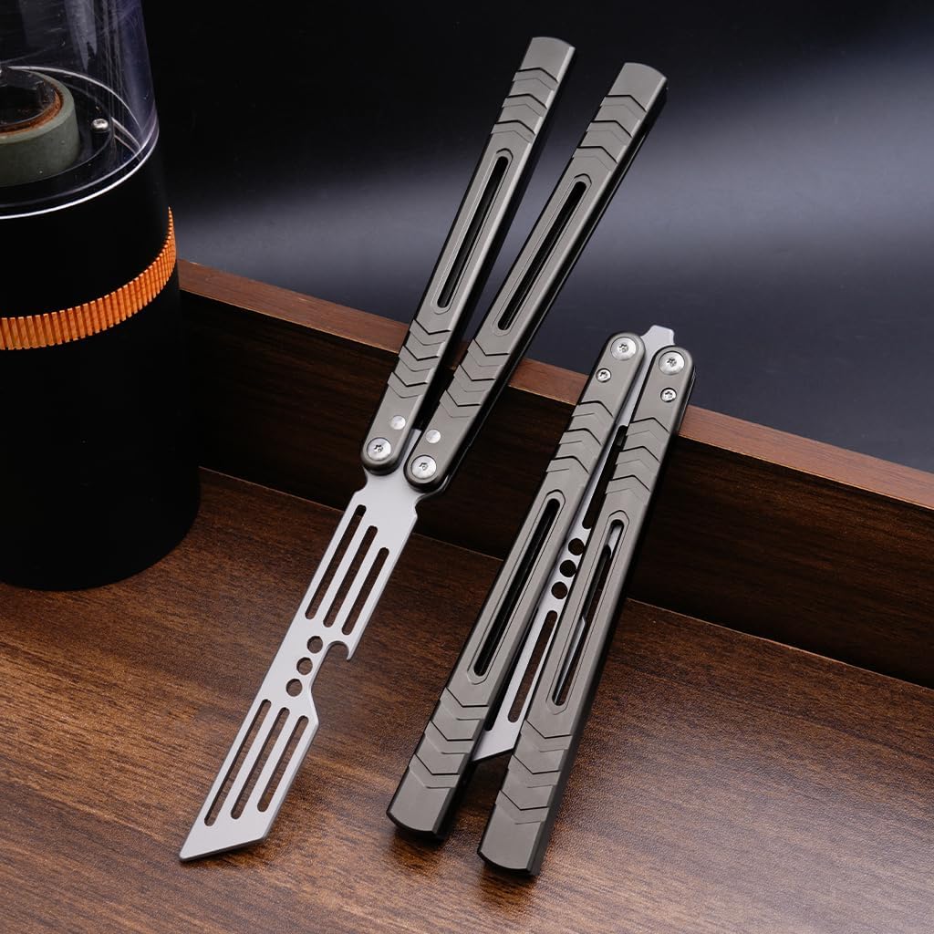 WARHERO Dual Pivot Effective Bushing System, Aluminum Integral Channel Handle, Stainless Steel Bottle Opener for Camping, Outdoor (Silver)