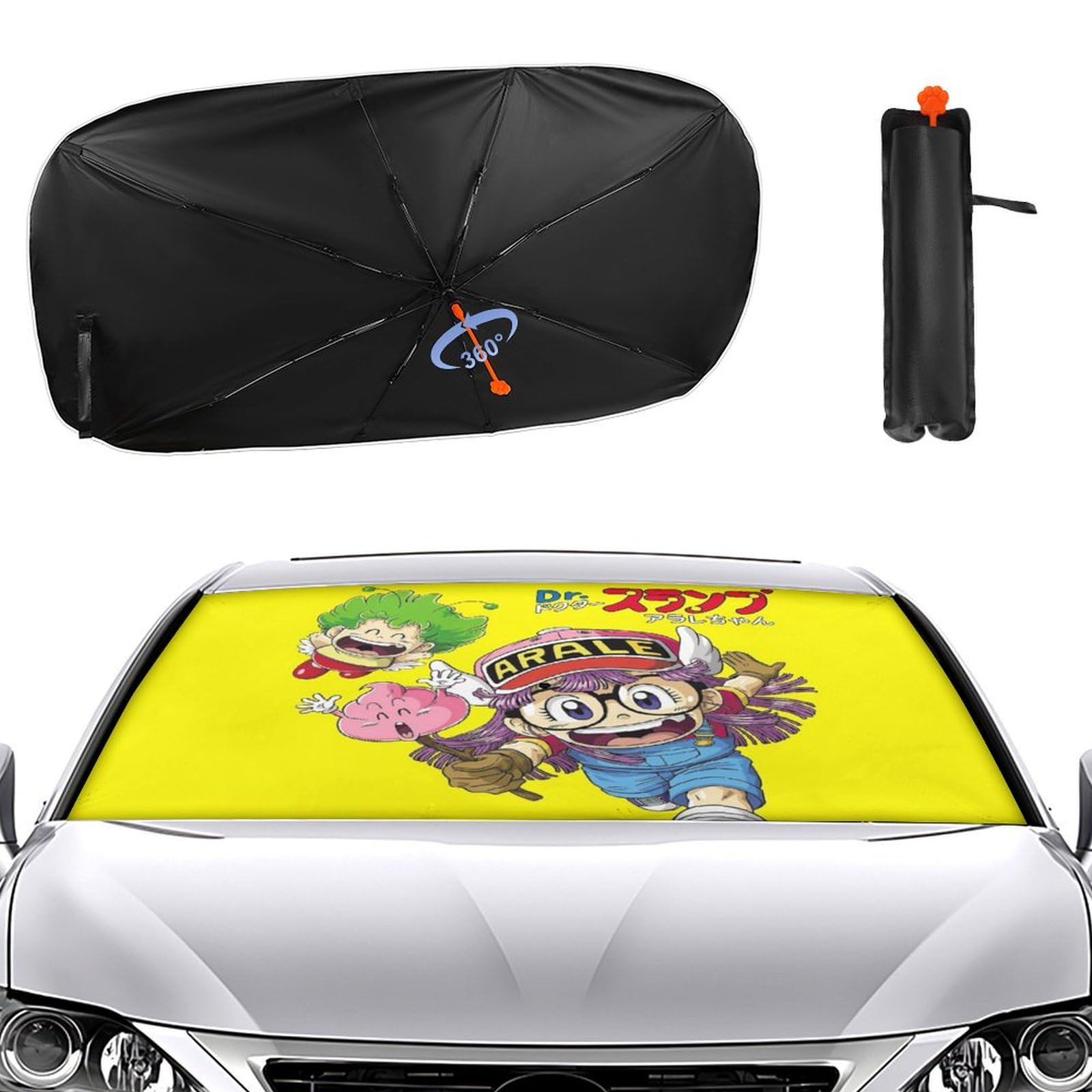 Amazon.co.jp: ドクタースランプ アラレちゃん サンシェード 車