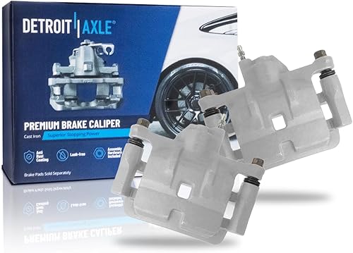 Miniatura 79 de Detroit Axle - Pinza de freno delantera derecha con soporte de repuesto para Chevrolet Equinox Captiva Sport Pontiac Torrent Saturn Vue Suzuki XL-7