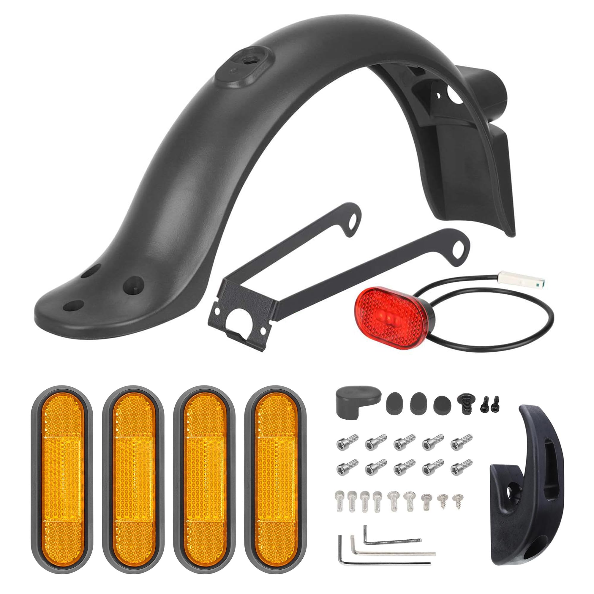 Parafango Posteriore Per Monopattino Xiaomi M365 - Ricambio Per 1s Essential Pro 2 Mi3 573123