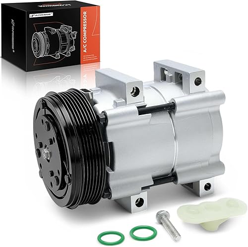 A-Premium Compresor de aire acondicionado con embrague compatible con Ford Focus 2003 2004 L4 2.0L