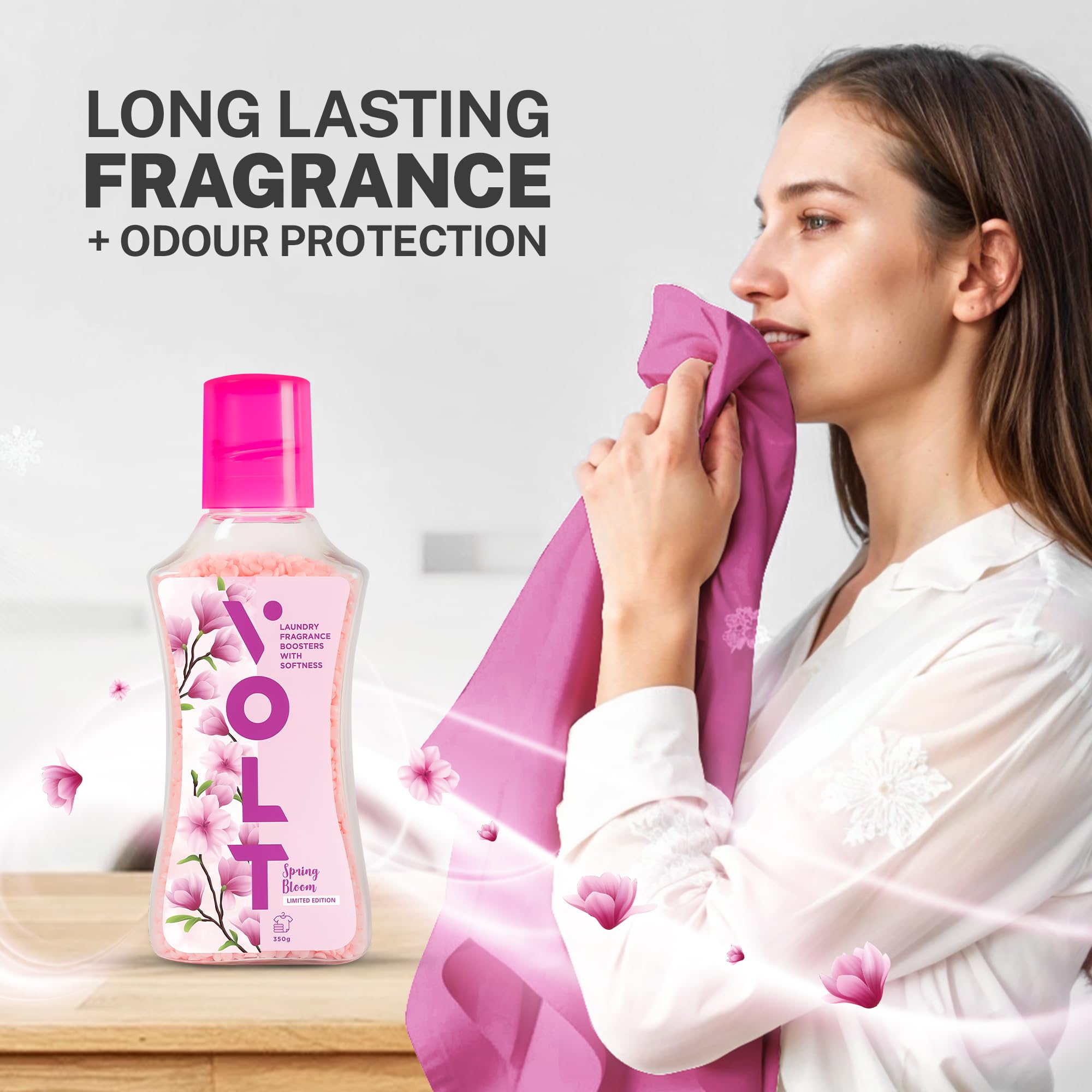 Volt Home Laundry Fragrance Booster Scent Beads Limited Edition - 350 Grams (Spring Bloom Fragrance) - Image 3 thumbnail