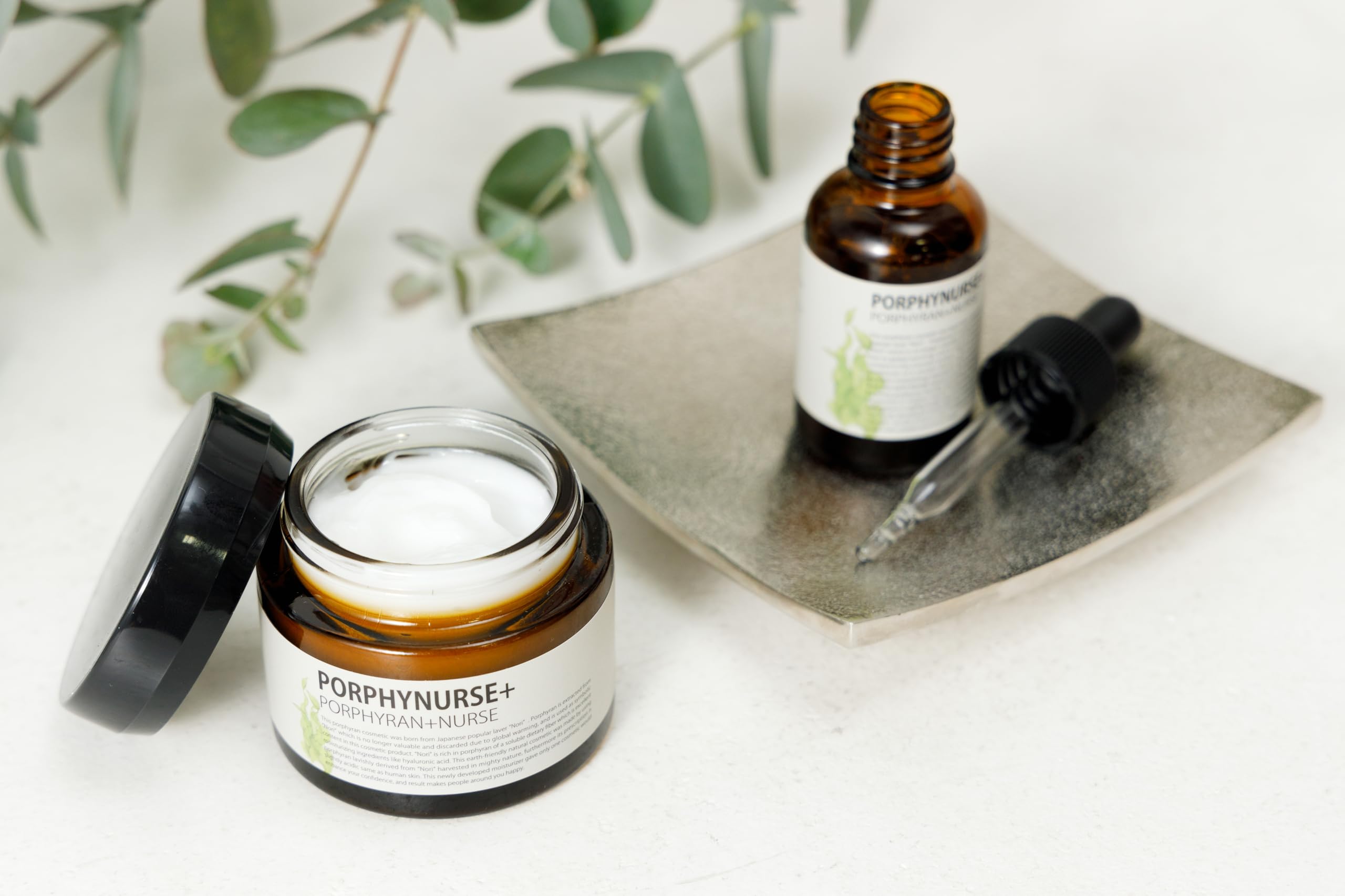美容液 nori Amazon | PORPHYNURSE＋(ポルフィナース）美容液 30ml【海苔由来の天然
