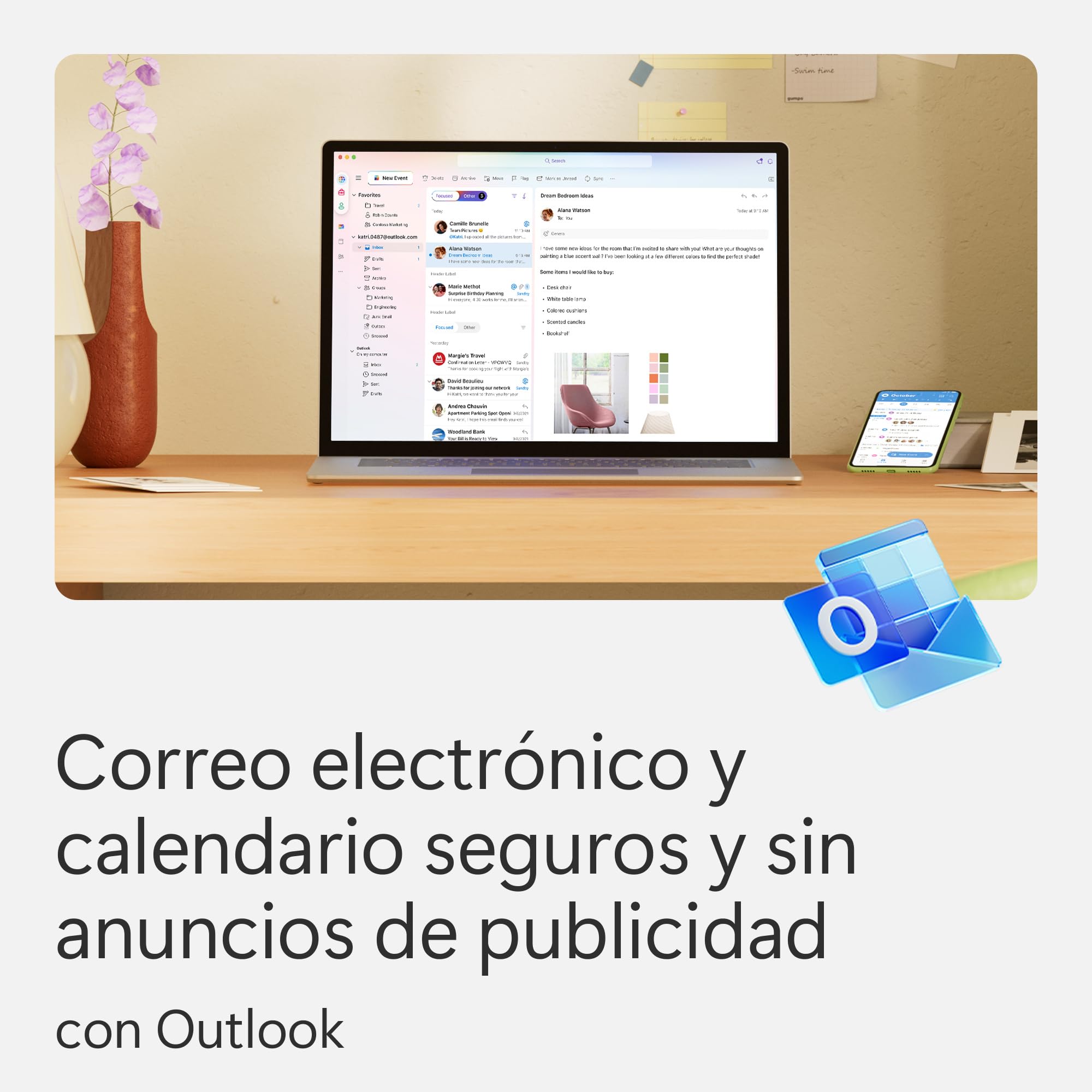 Microsoft 365 Personal 12 meses 1 persona Apps Office con IA 1TB Almacenamiento OneDrive