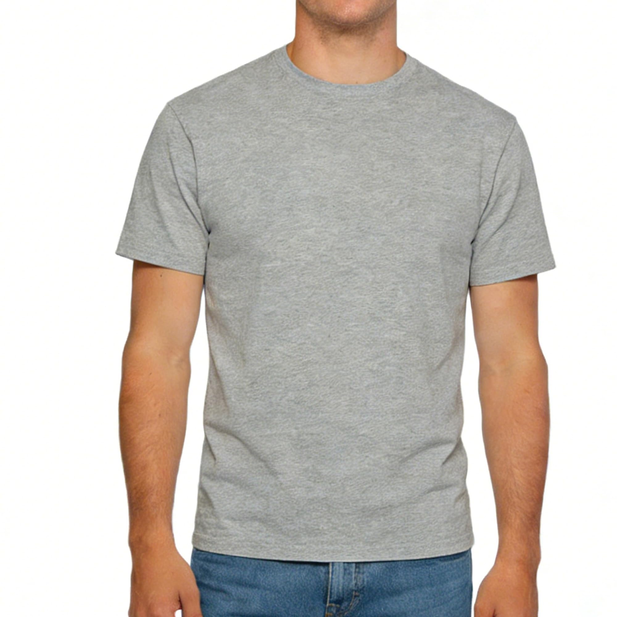 Men Crewneck Short Sleeve T-Shirt