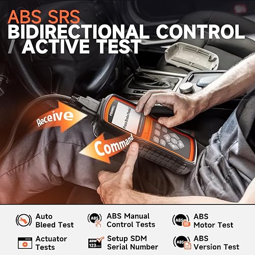Miniatura 8 de FOXWELL Extensión de diagnóstico OBD2 de 16 pines, adaptador de cable macho a hembra y escáner FOXWELL NT630 Plus OBD2