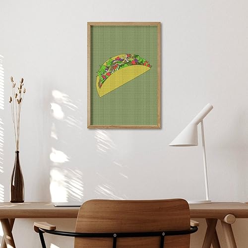 Miniatura 5 de Taco Diamond Art Painting Kits Full Square Drill DIY Picture Art Crafts for Home Wall Decor