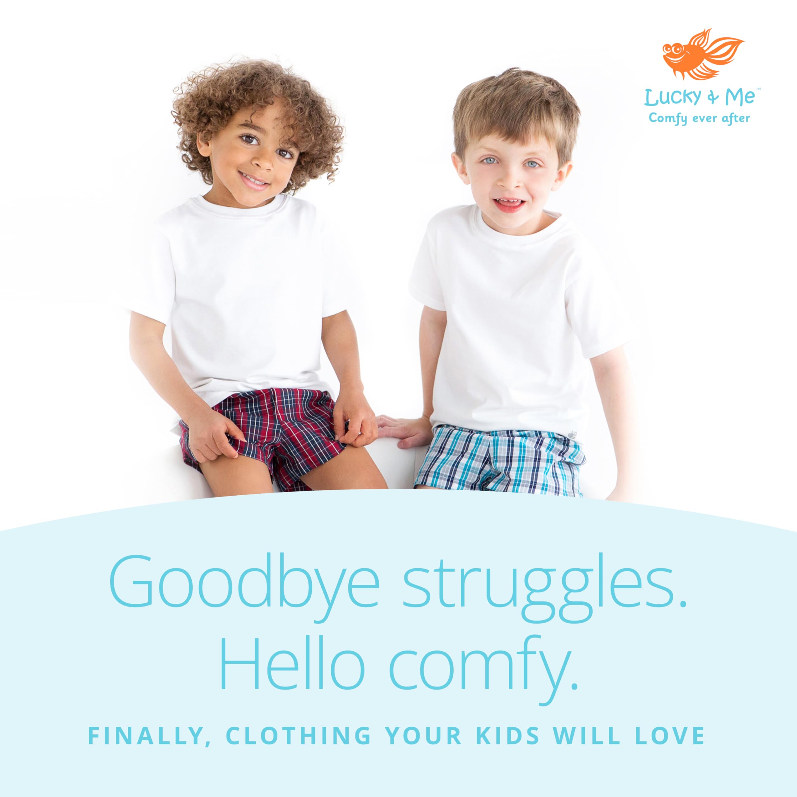 Lucky & Me | Ryan Boys Woven Boxers | 100% Cotton Children's Underwear (5-Pack)