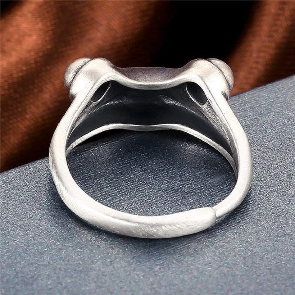 Amazon | 925 カエル 蛙 シルバーアクセサリー シルバーリング