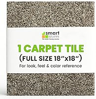 Vista 26 de Smart Squares Easy Street Premium - Azulejos de alfombra hechos en los Estados Unidos, 18 x 18 pulgadas, acolchado suave, aspecto sin costuras