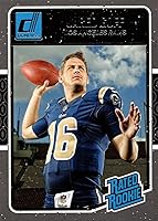 Vista 1 de 2016 Panini Donruss Fútbol #372 Jared Goff Tarjeta de Novato - Calificada Novato