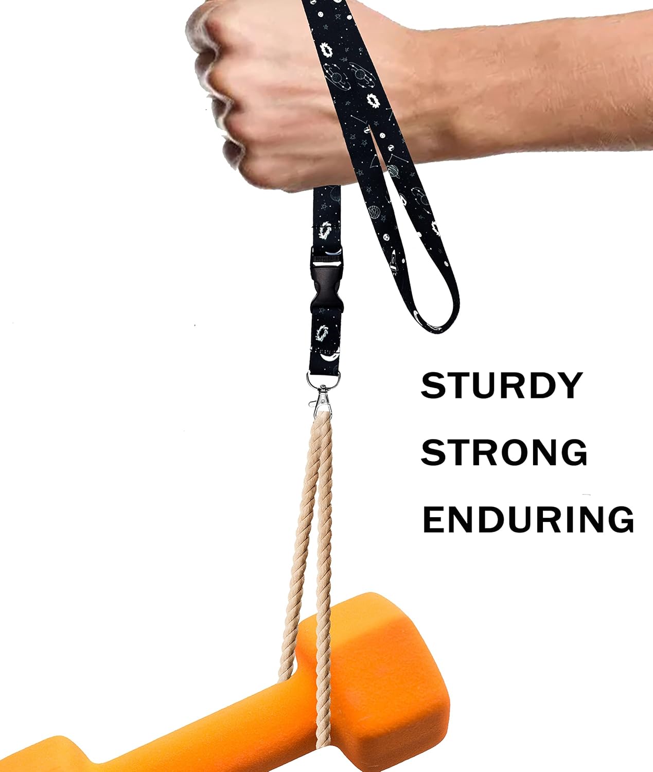 Lanyard for Keys Keychain Lanyard Premium Soft Silky Wide Strapped Beautifully Printed ID Teacher Lanyard with Spring Clip for Women/Men - Image 5