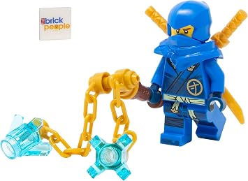 LEGO Ninjago Jay Dragons Rising Minifigure with Nunchuks