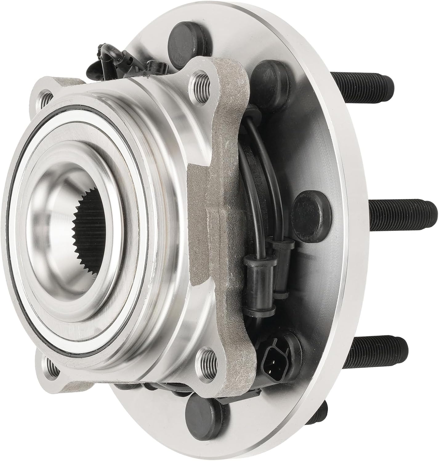 KAX 515148 1PC Front Wheel Hub Bearing Compatible with Ram 3500 2012-2013,W/ABS 8 Lugs Wheel Bearing and Hub Assembly