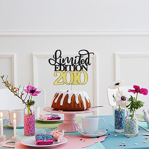 Miniatura 10 de Leetaivie Decoración para tartas de edición limitada de 1964, decoración para tartas de feliz 60 cumpleaños, hombres y mujeres animan a los 60 años