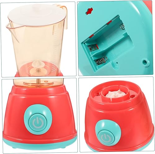 Miniatura 8 de ERINGOGO Play House Máquina de frutas Juguetes en miniatura Lavadora Juguete Exprimidor eléctrico Juguetes de escritorio de oficina Pequeño