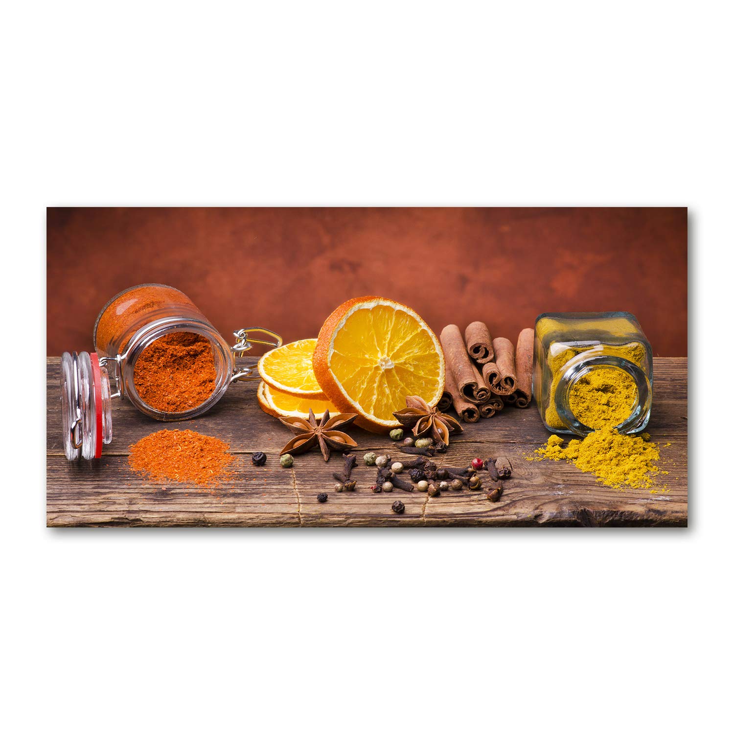 Verre plastique déco mural 140x70cm pour habiller un grand mur vide de cuisine