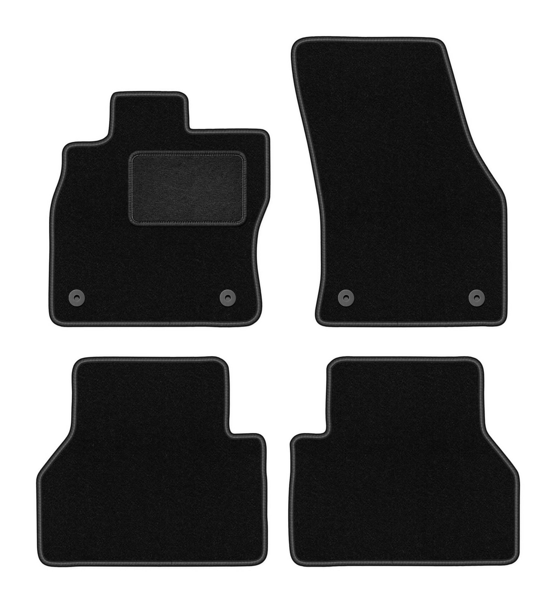 LUX Set Tappetini in Moquette su Misura compatibile con Volkswagen Caddy IV