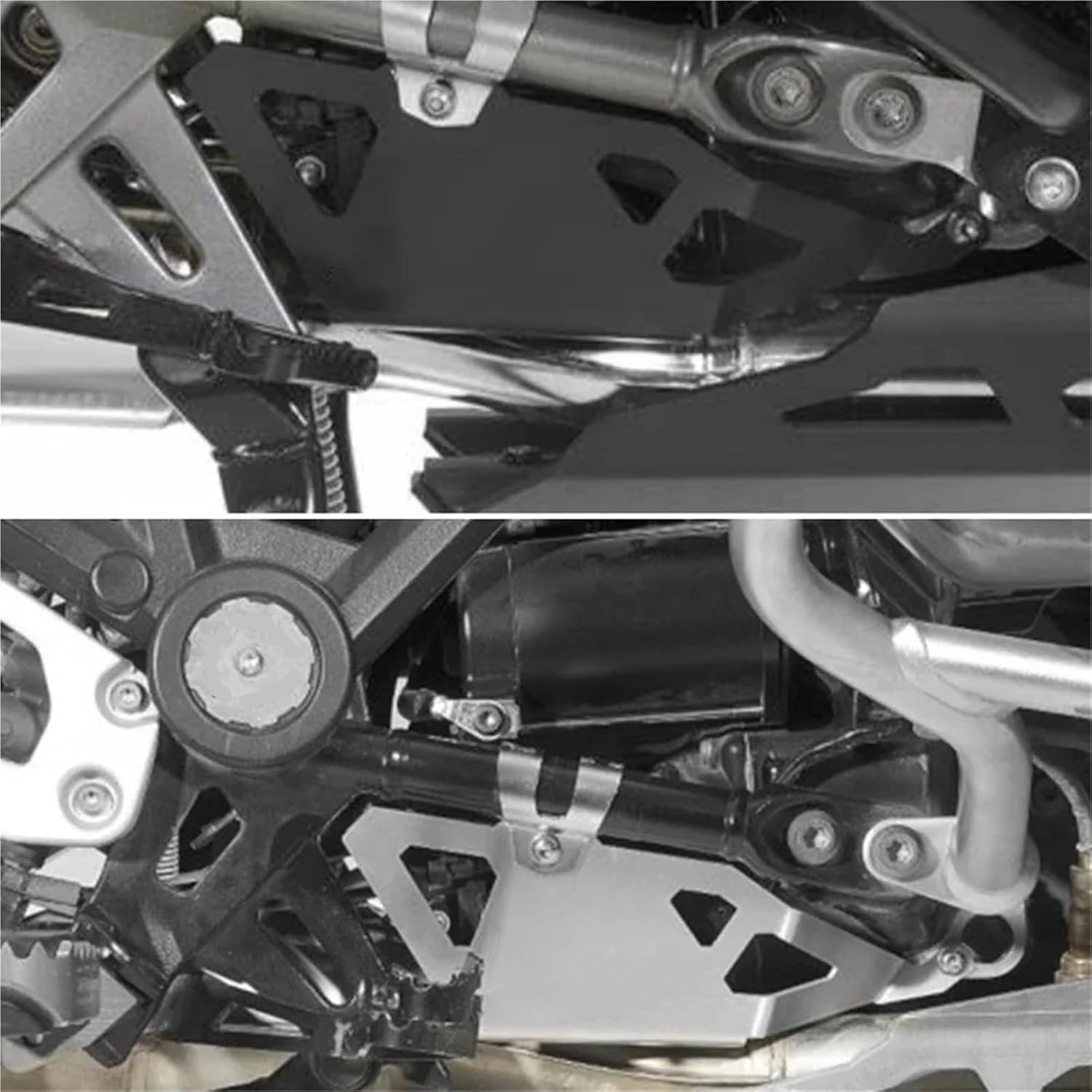 バイク用 ヒートシールド オートバイ用フラップコントロール保護ガードカバー 排気保護カバー のためにBMW R1250GS R120