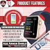 Protector de pantalla Ace Armor Shield Protek Guard para ZTE Axon 7 Mini (2017) con garantía de reemplazo de por vida gratuita 3