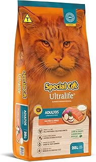 Ração Special Cat Ultralife Adultos Salmão e Arroz 20kg