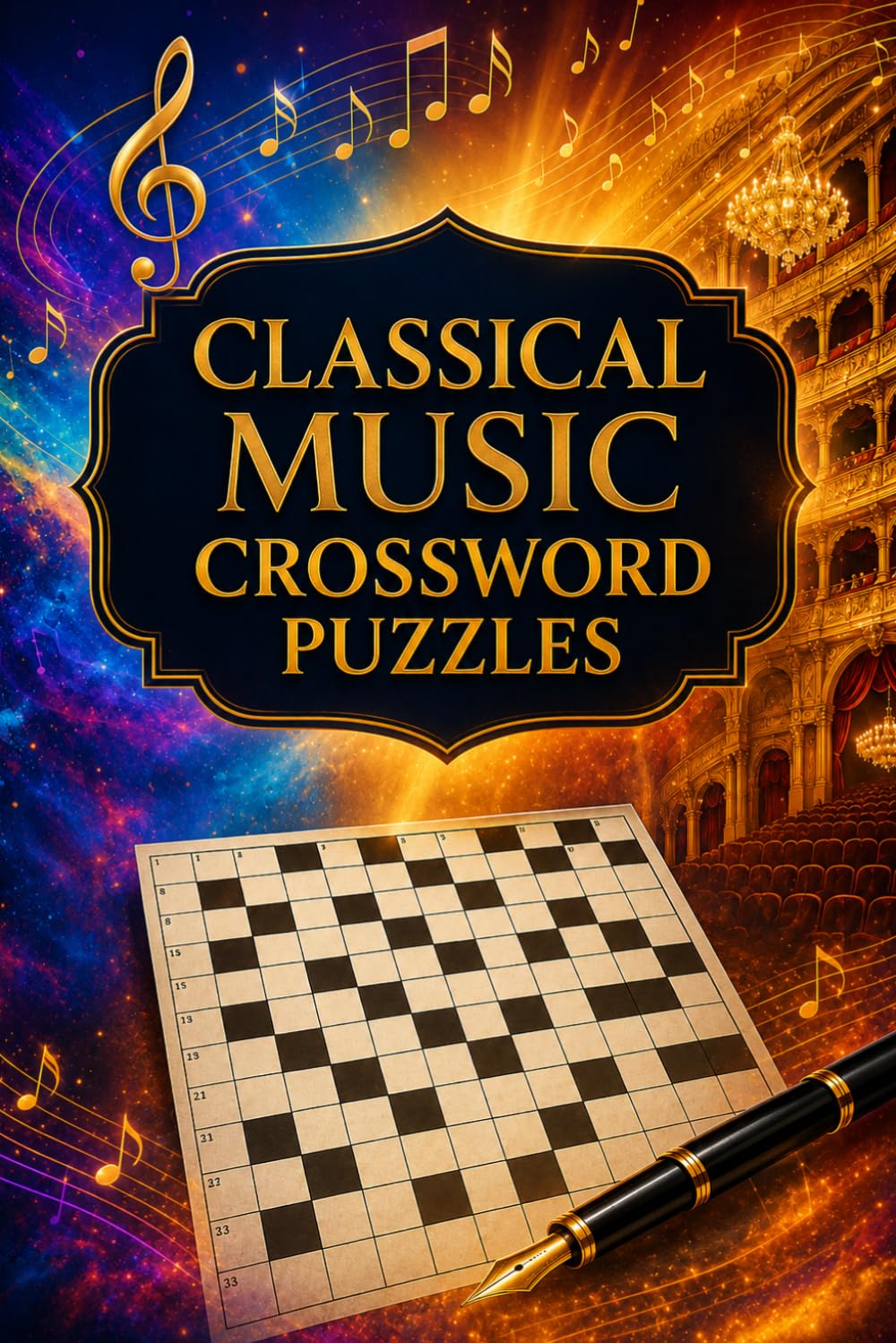 Classical Music Crossword Puzzles: Masters of Symphony & Opera: A Challenging Journey Through the Greatest Composers, Operas, and Timeless Symphonies