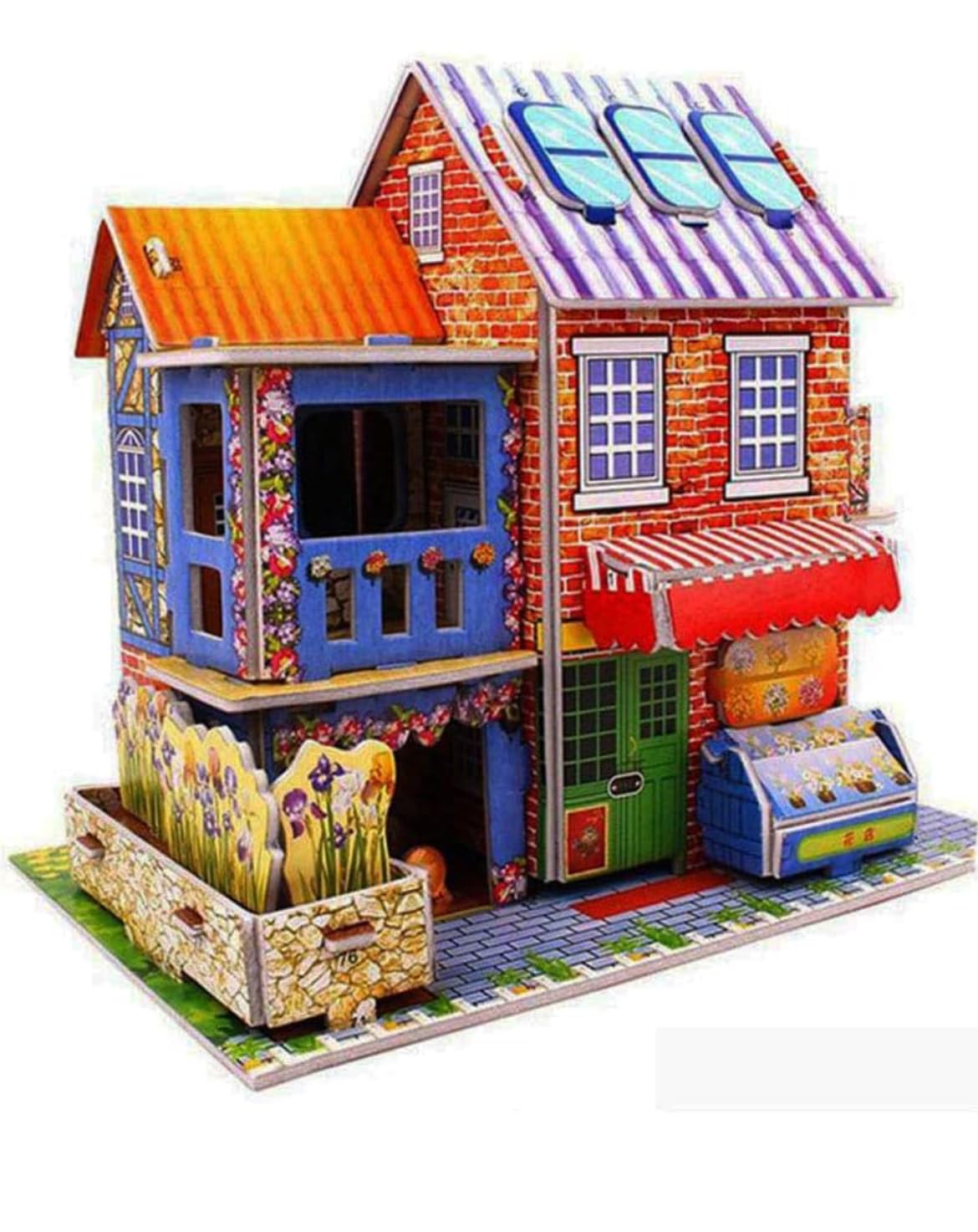 Lai Lai 3D Puzzle Set, Excavator, Battle Tank, Pirate Ship, Tree House, Eiffel Tower, 5-in-1, DIY Jigsaw Puzzle Game, Building Blocks for Kids (B0DH3NTYWZ) Amazon Price History, Amazon Price Tracker