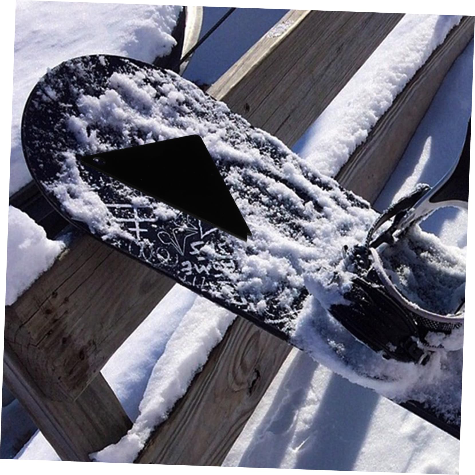 Raschietto per cera da snowboard, dispositivo per rimuovere la cera da sci - Attrezzo per snowboard Kit robusto di cera per snowboard | Pratico strumento per la sciolinatura Strumento per la manutenzi