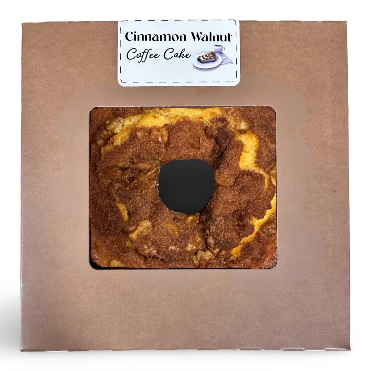 Carlotta's Bakery Authentic New York Round Coffee Cakes (24 Oz, Chocolate Marble)