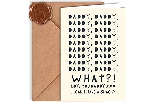 Cute Daddy Daughter Father's Day Card