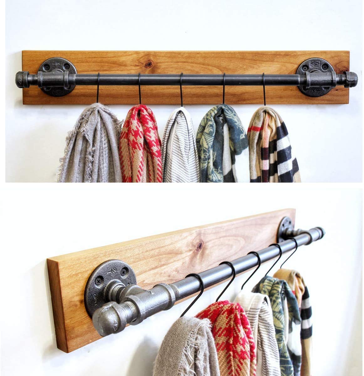 Ganchos en S resistentes, ganchos colgantes en forma de S para cocina, baño, dormitorio y oficina, perfectos para macetas, abrigos, bolsas y plantas, paquete de 10