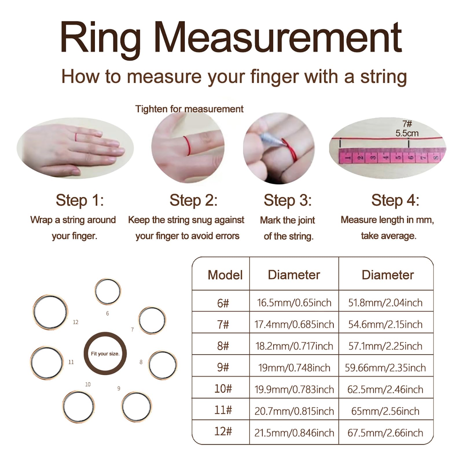Smart Ring Benachrichtigungen Fitness Ring Damen Herren Silber Größe 9 | Benachrichtigung Herzfrequenz HRV Stress Schlaftracker Schrittzähler IP68 Wasserdicht Smartringe für Damen Herren Android iOS