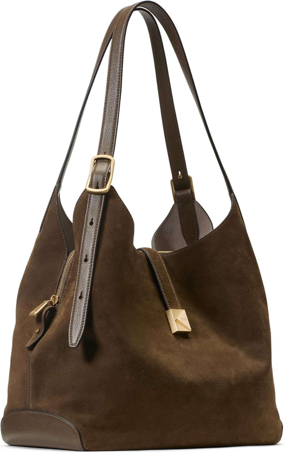 kate spade new york womens Deco Pebbled Leather Large Shoulder Bag - Image 2