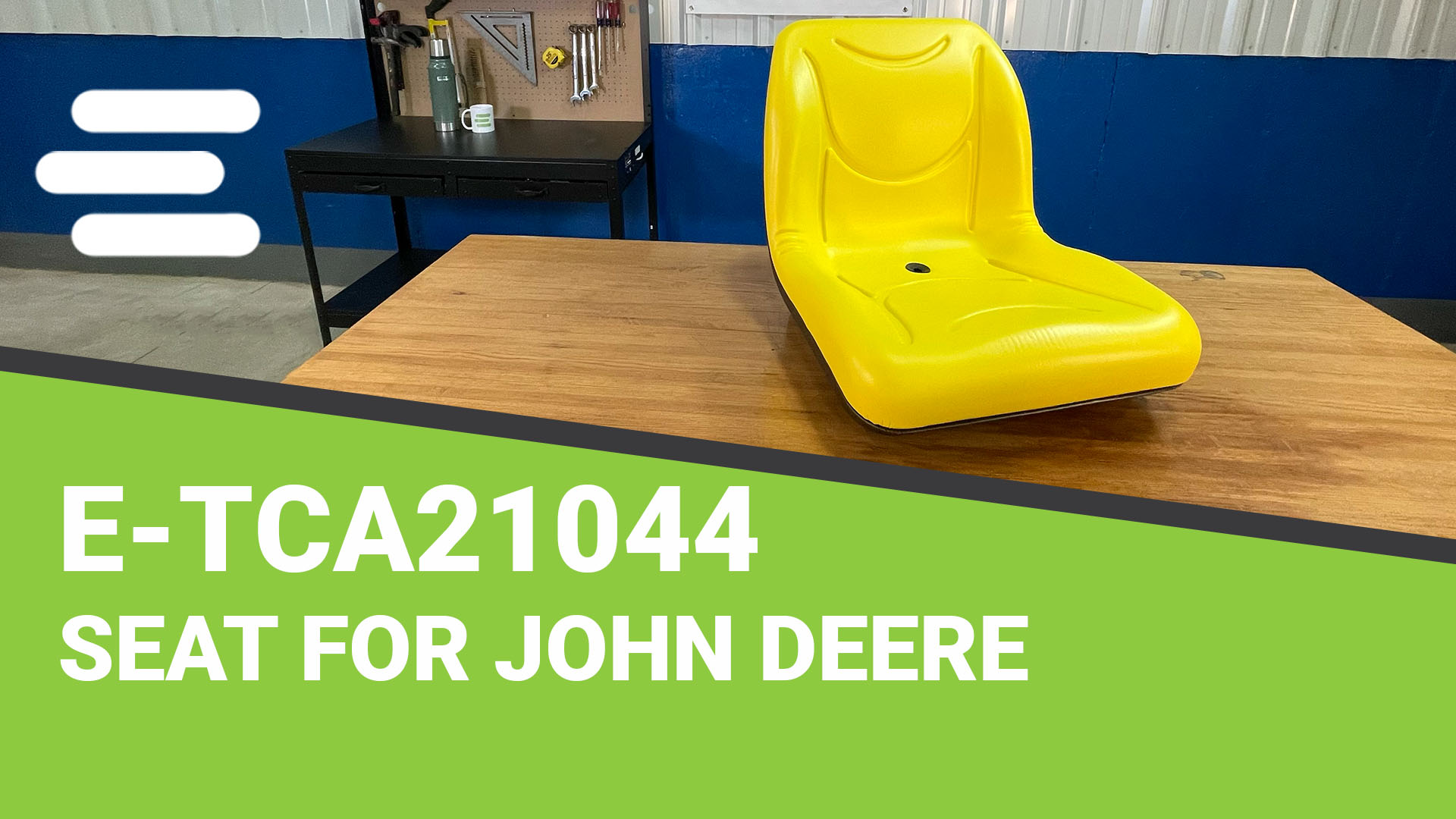 Amazon.com: E-TCA21044 DirectFit™ Seat for John Deere 1200