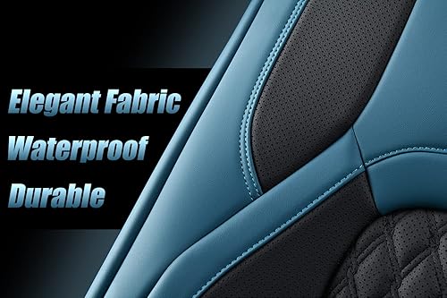 Miniatura 6 de Ram 1500 - Fundas de asiento compatibles con Dodge Ram 1500 2500 3500 Crew Mega Cab Rebel Laramie Big Long Horn, cobertura completa para el interior