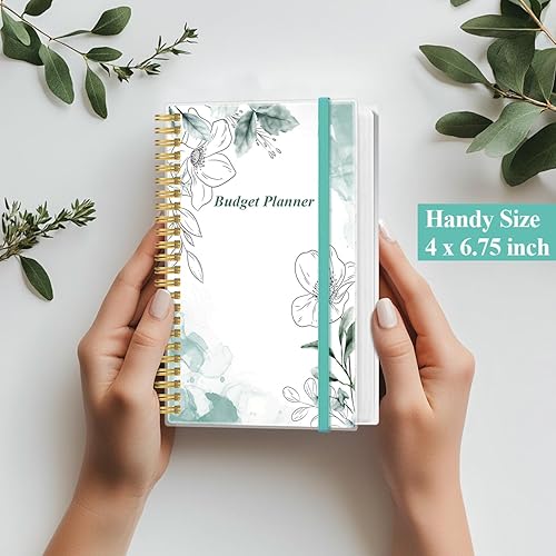 Miniatura 6 de Planificador de presupuesto  Rastreador de presupuesto de gastos A6, libro de presupuesto para libro mayor, organizador de dinero para cartera, 3.75