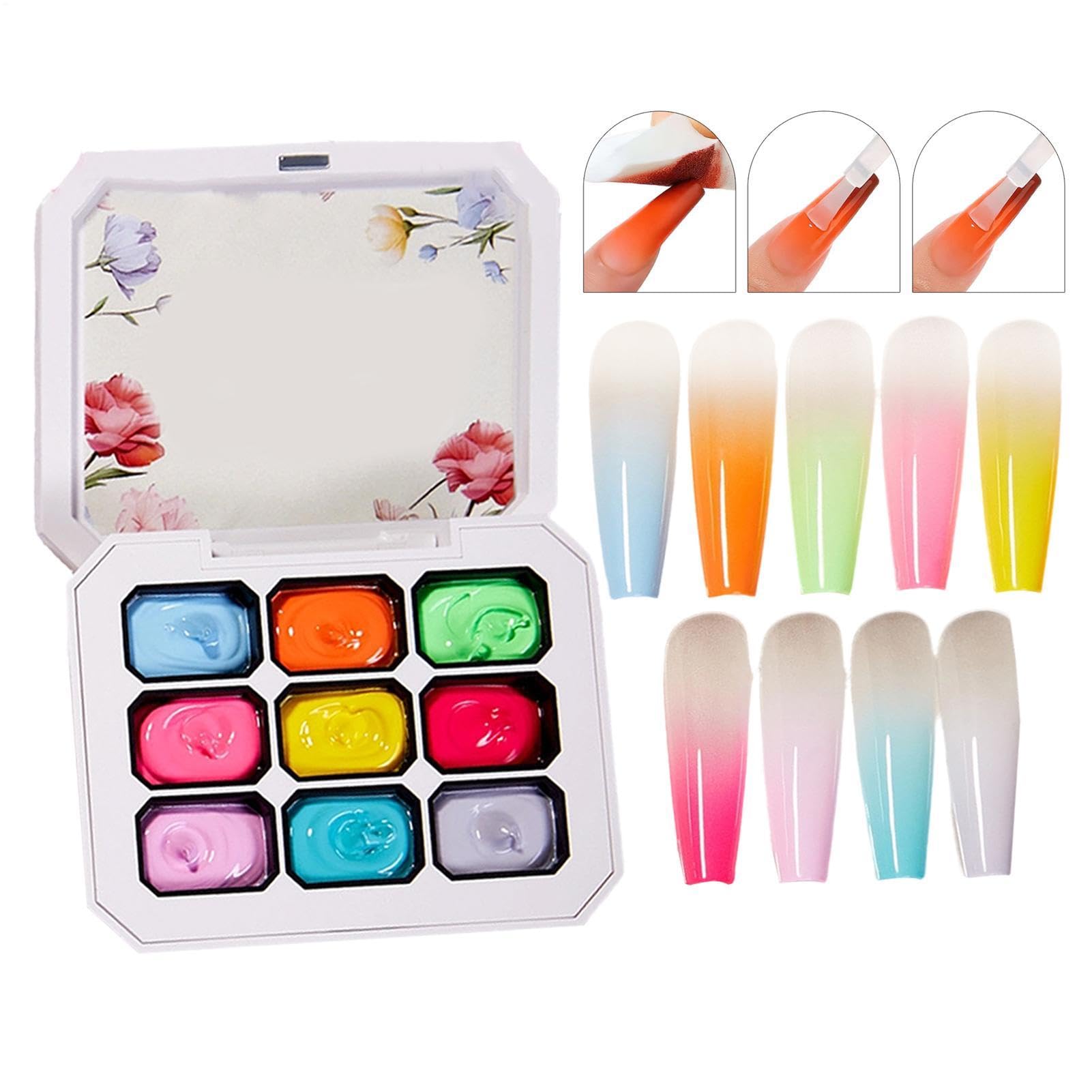 Arte de dibujo gel de pintura manicura diario salón de belleza y hogar 8