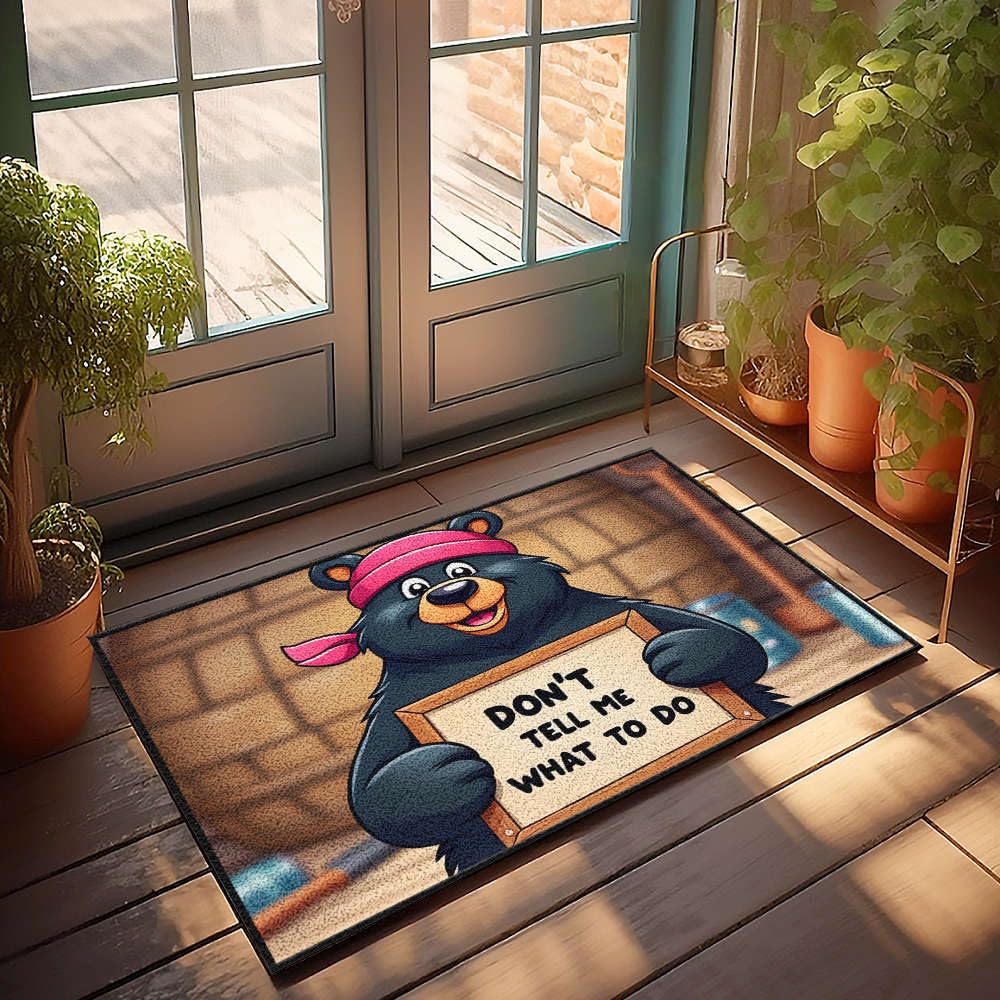 Tapis de bienvenue Don't Tell Me What To Do de salle de jeux