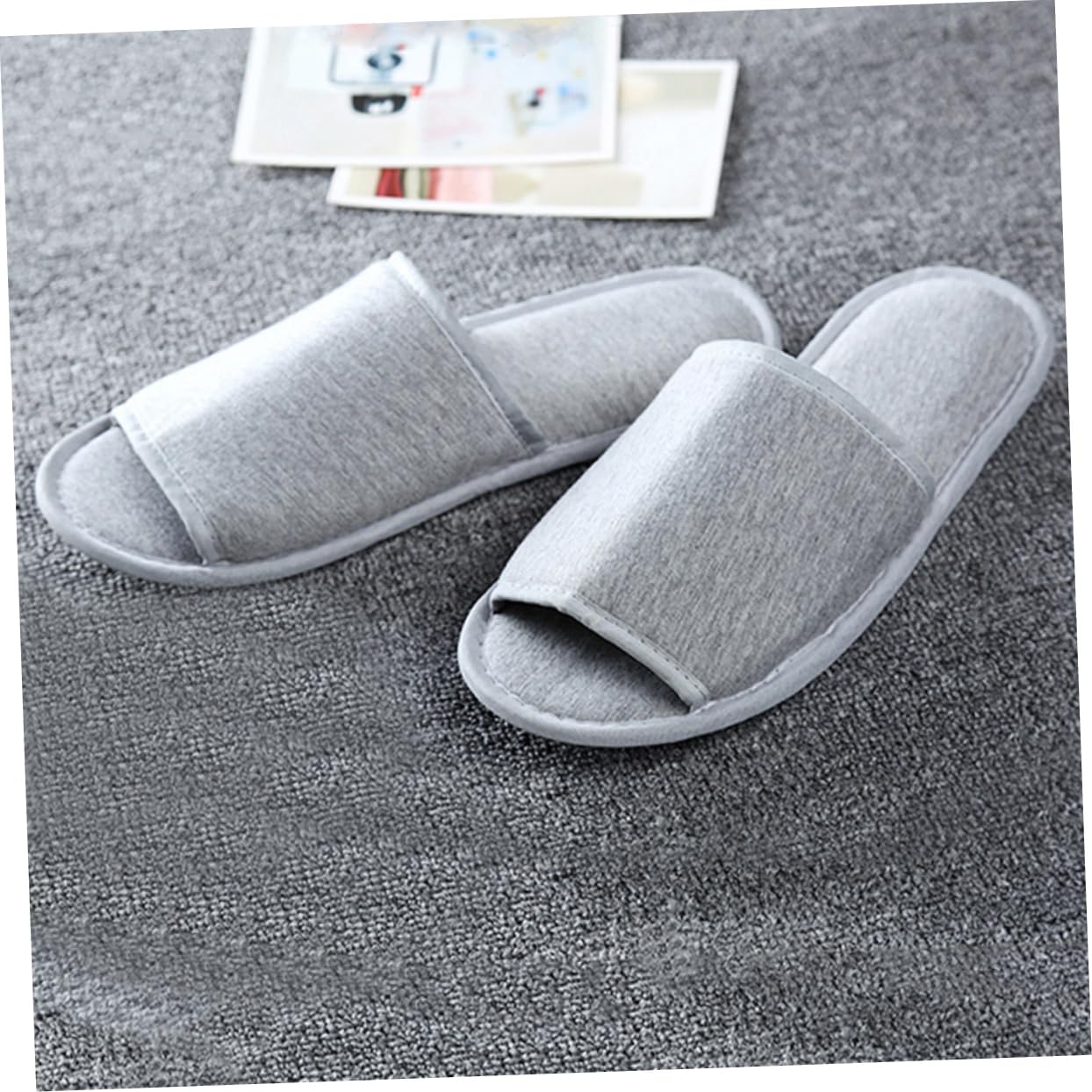 Bedroom Slippers for Travel Spa Slippers Lightweight Portable for Men Women