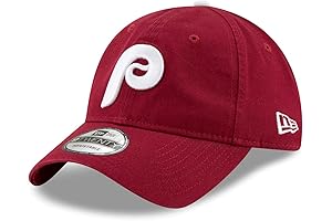 New Era MLB Core Classic 9TWENTY Cooperstown Adjustable Hat Cap for Phillies Womens
