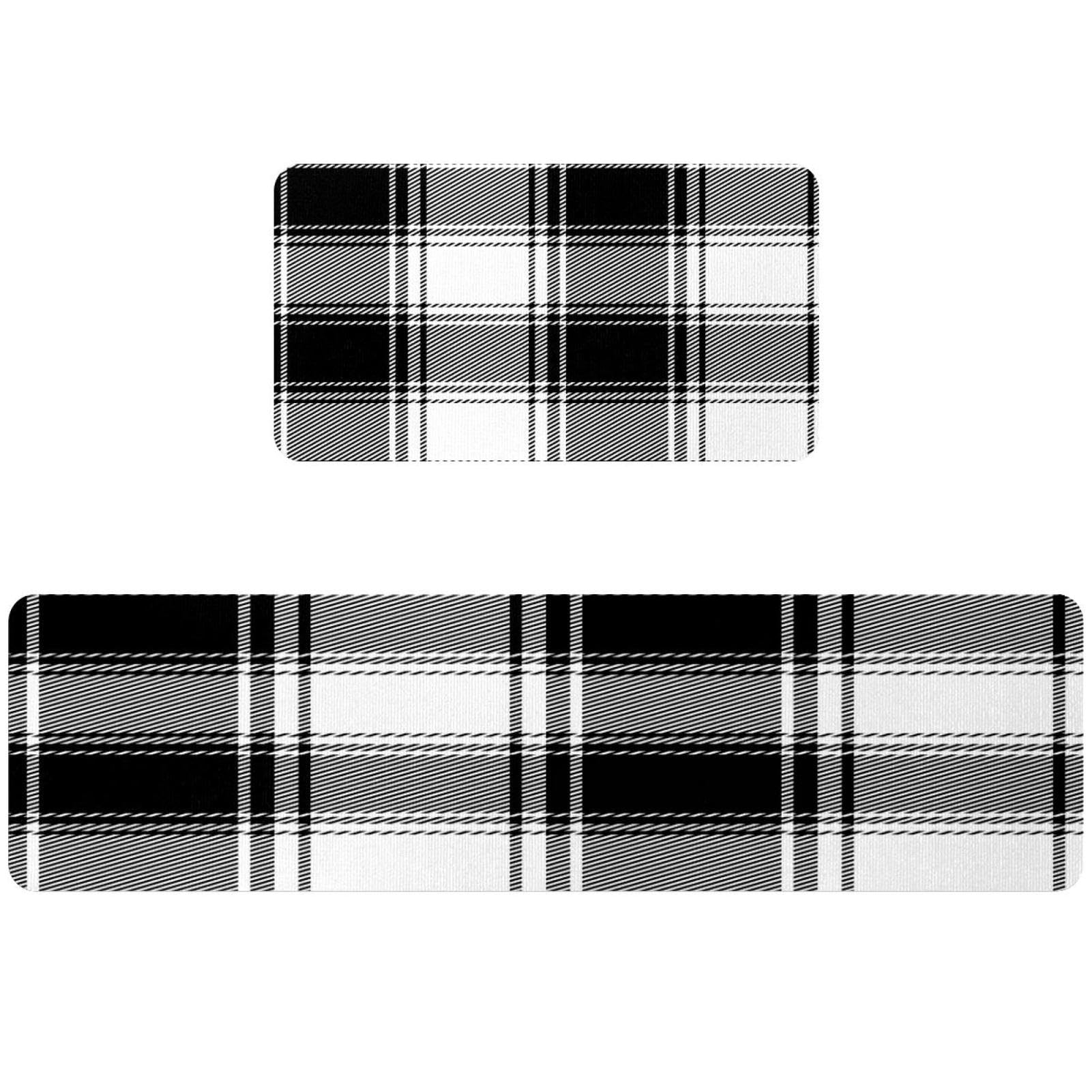 Tapis de cuisine lot de 2 lavables et antidérapants pour sols de maison