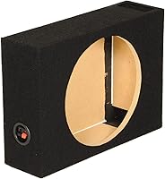 Vista 9 de QPower Single 10 Pulgadas Sub Enclosure, Caja de Altavoces Universal Downfire/Detrás del Asiento