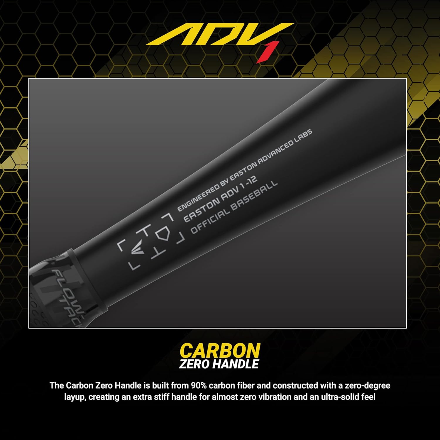 Easton | ADV1 Youth Baseball Bat | USA | -12 Drop | 2 5/8" Barrel | 1 Pc. Composite